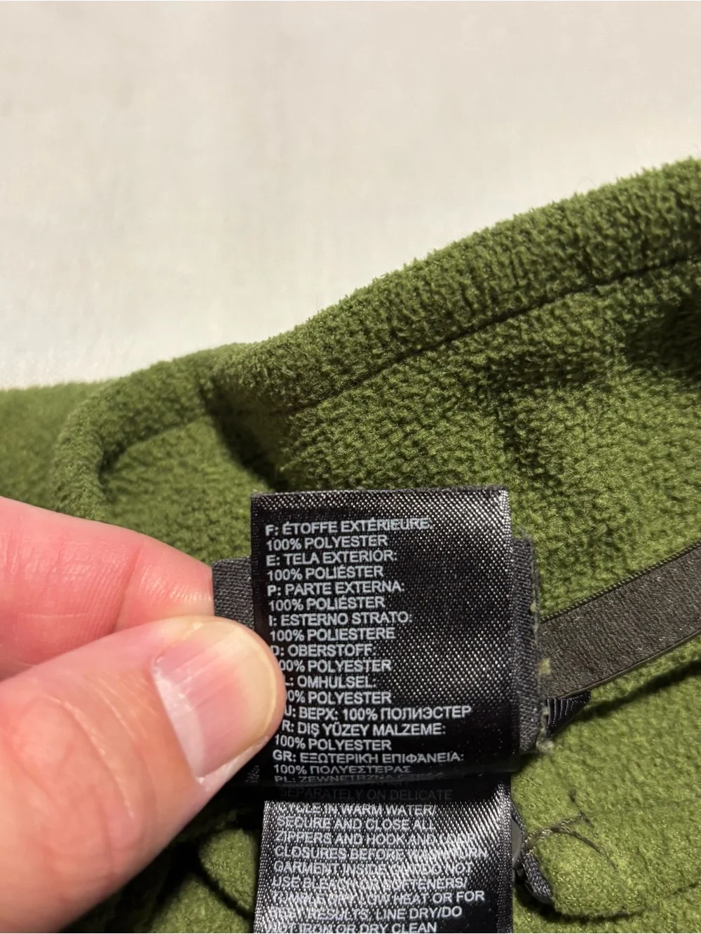 Men’s The North Face Fleece 1/2 Zip Pullover | Green | Size XL